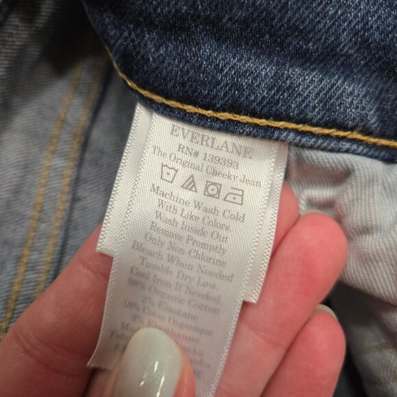 Everlane Crop Ankle Blue Jeans 26 - Picture 2 of 7
